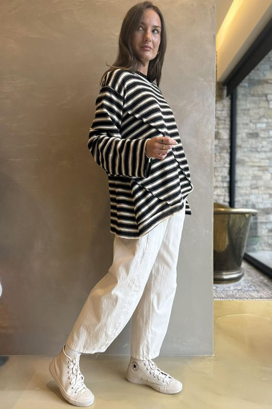 Camber Sand Knit Black & Stone